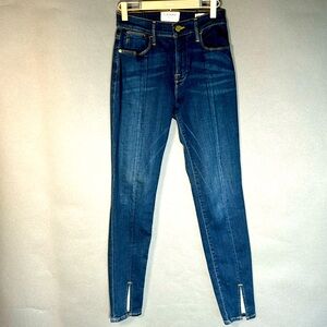 Frame Denim, Le High Skinny jeans. Stretch fabric, size 26